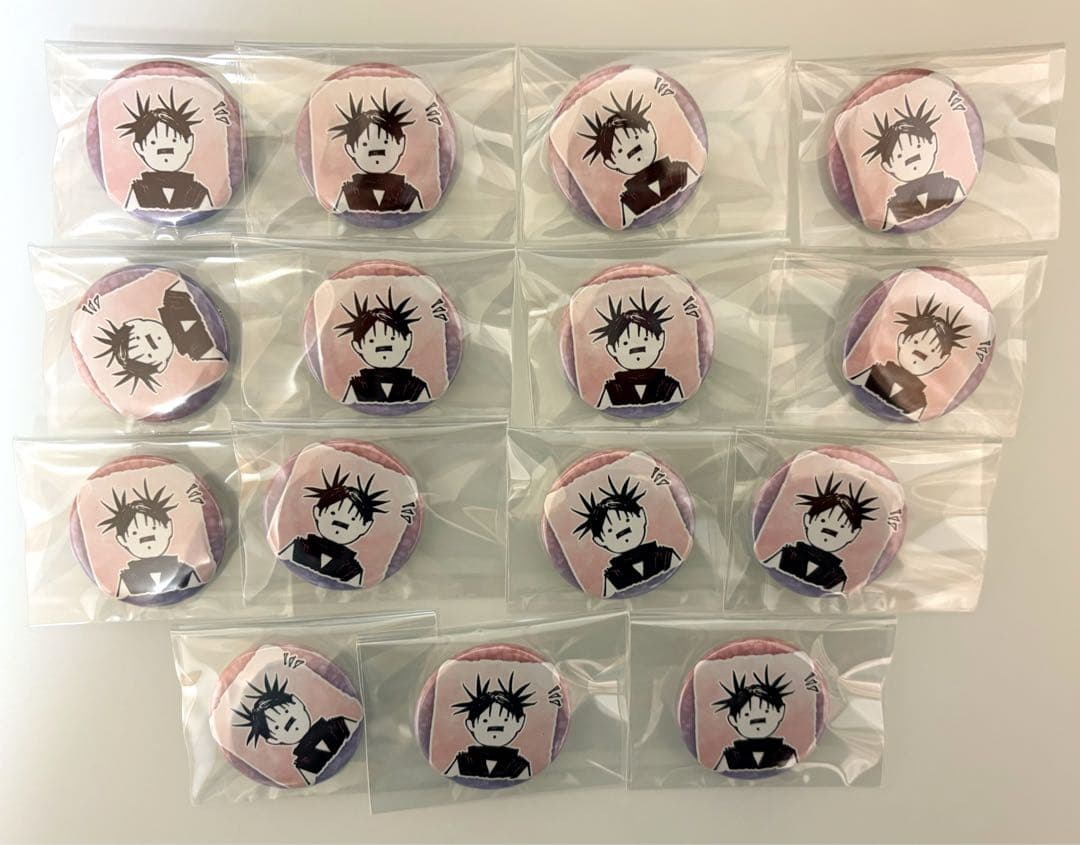 呪術廻戦 コレクション缶バッジ プチ 脹相 15点