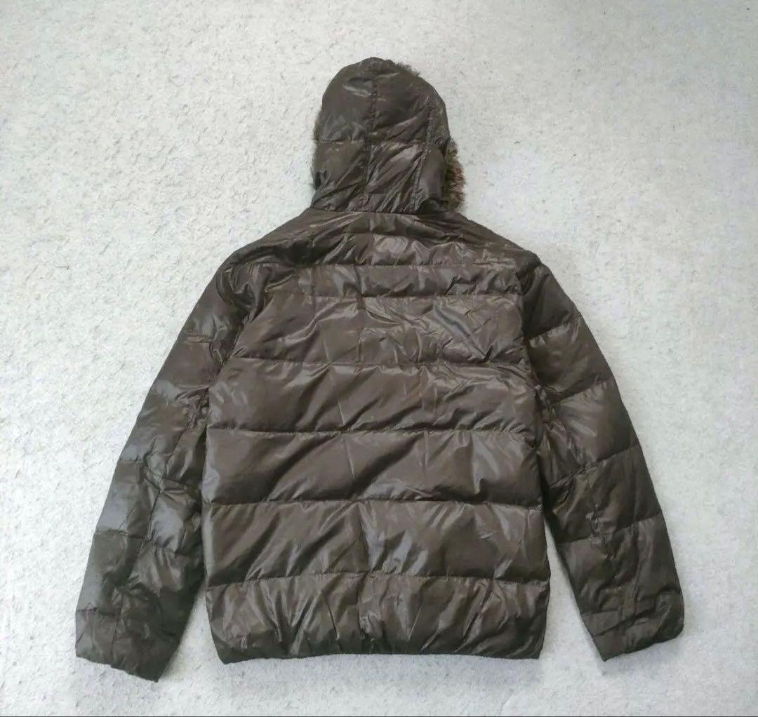 00's y2k archive 平成 ファーダウン 光沢 短丈 - メルカリ