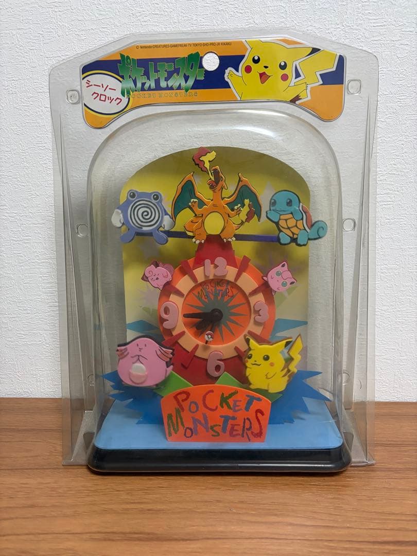 【初代ポケモン シーソークロック／当時物】
