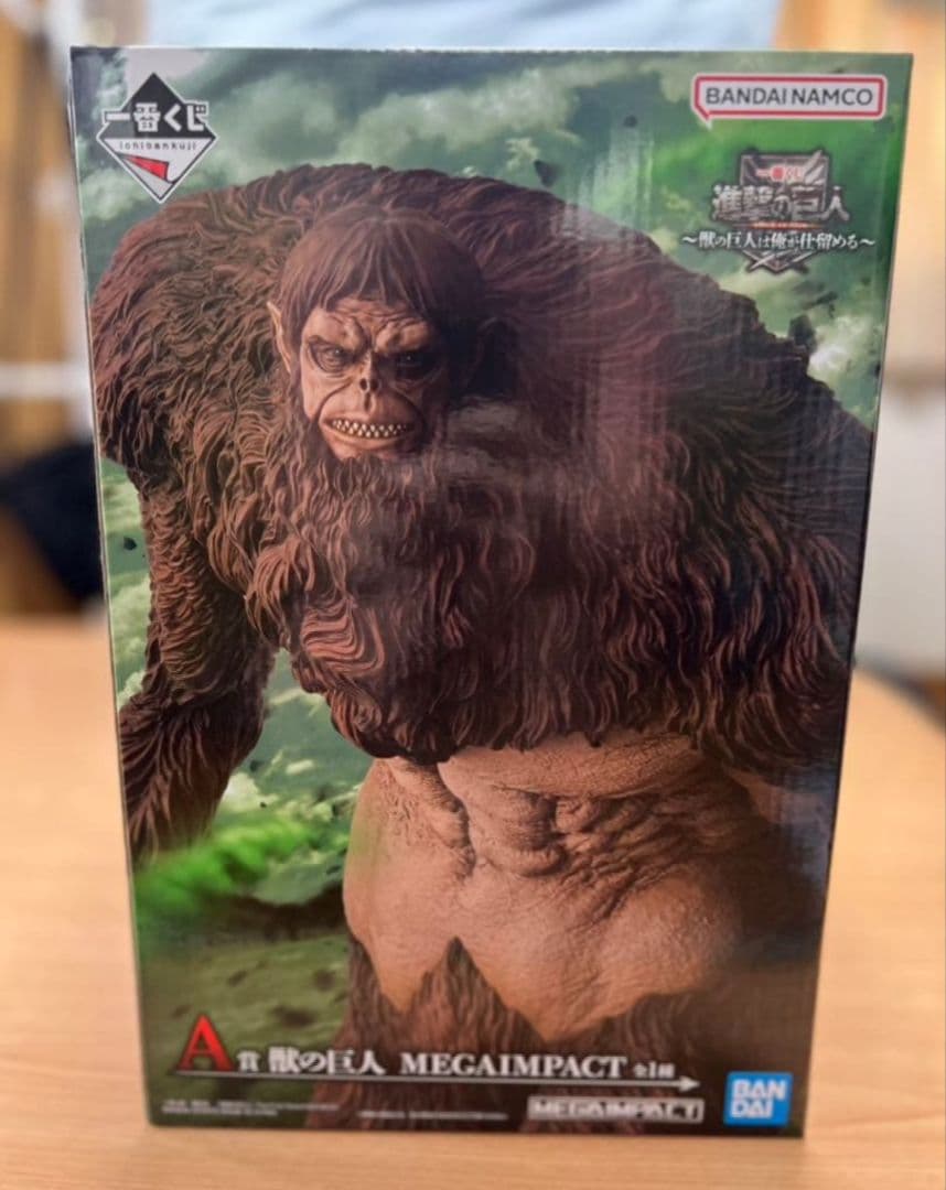 進撃の巨人 一番くじ A賞 獣の巨人 MEGAIMPACT