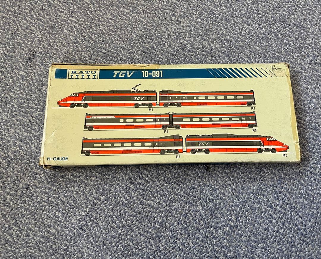 KATO TGV 10-091 6両セット Nゲージ