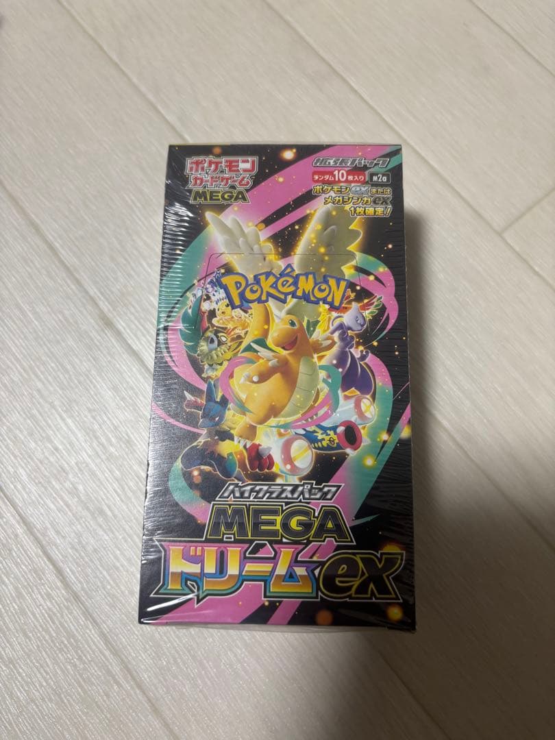 MEGAドリームex 1BOX シュリンク付き ポケモンカード