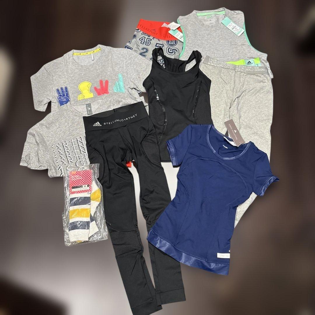adidas by ステラマッカートニー　トレーニングウェアセット　９点セット