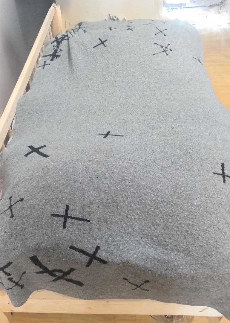 UNDERCOVER アンダーカバー 魔女期 クロス柄ブランケットArchive UNDERCOVER（アンダーカバー） 02AW 魔女期 ステッチ 総柄 スウェット