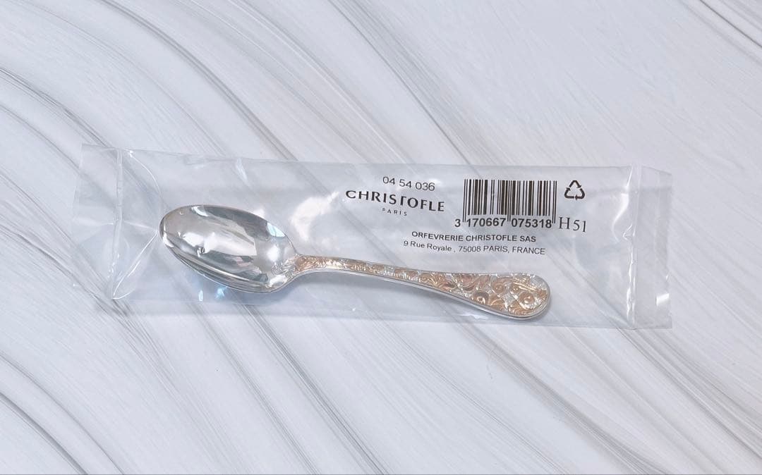 【未使用】クリストフル ジャルダンエデン デミタススプーン パーシャリーピンク 2026年最新】クリストフル エデンの人気アイテム - メルカリ