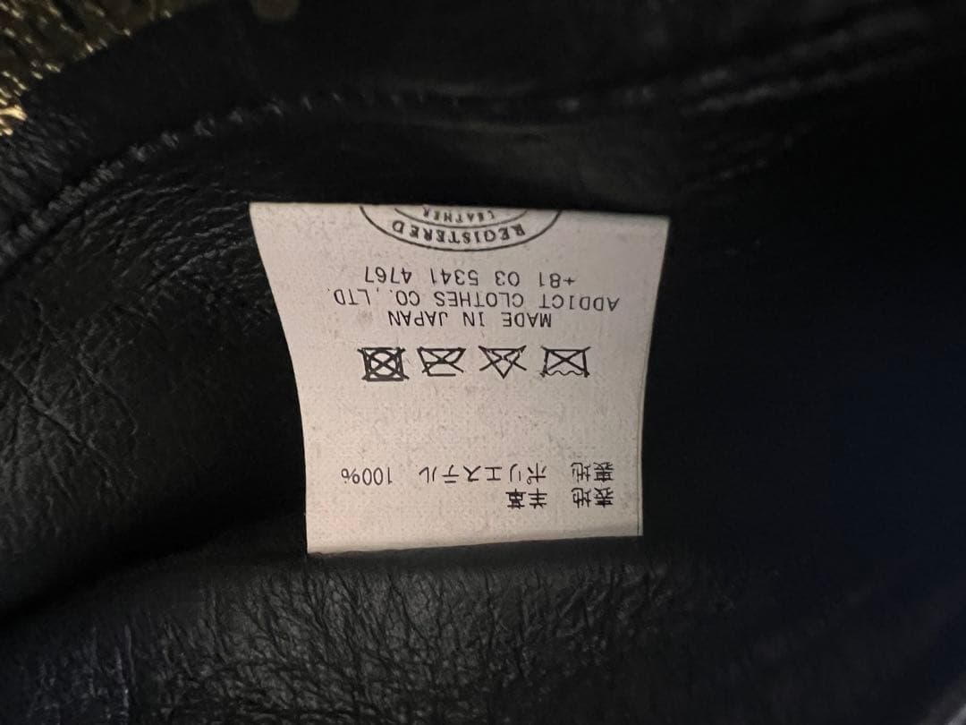 ADDICT CLOTHES × Lightning AD-03 ブラック 36 - メルカリ