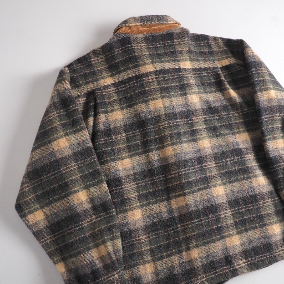 ウールリッチ アシックス社製 ウールジャケット チェック柄 美品