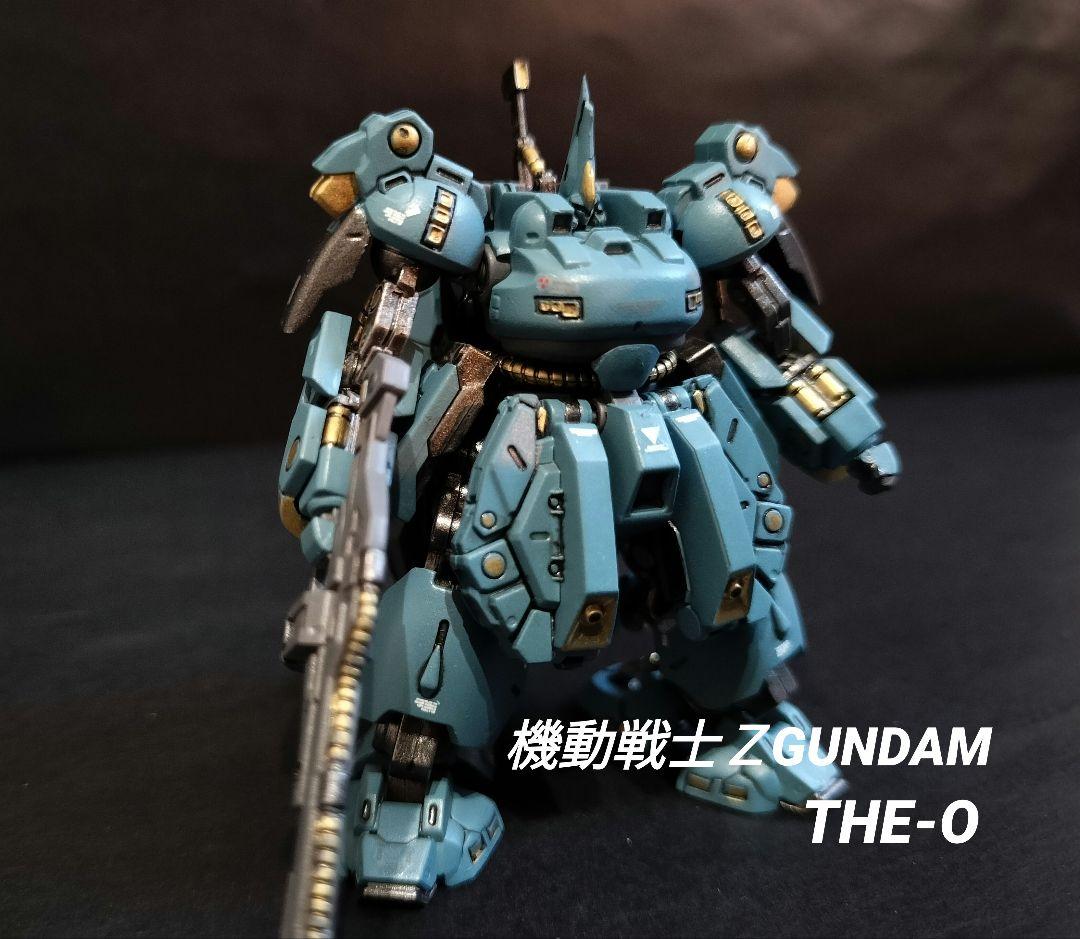 ガンダムアーティファクト ジ・O 完成品 全塗装 ジオ - メルカリ