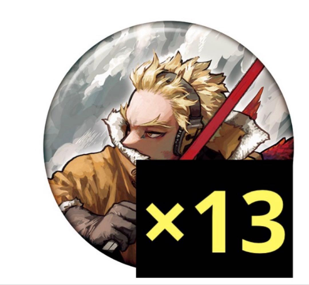 僕のヒーローアカデミア 原画展 デコレクション缶バッジ ホークス