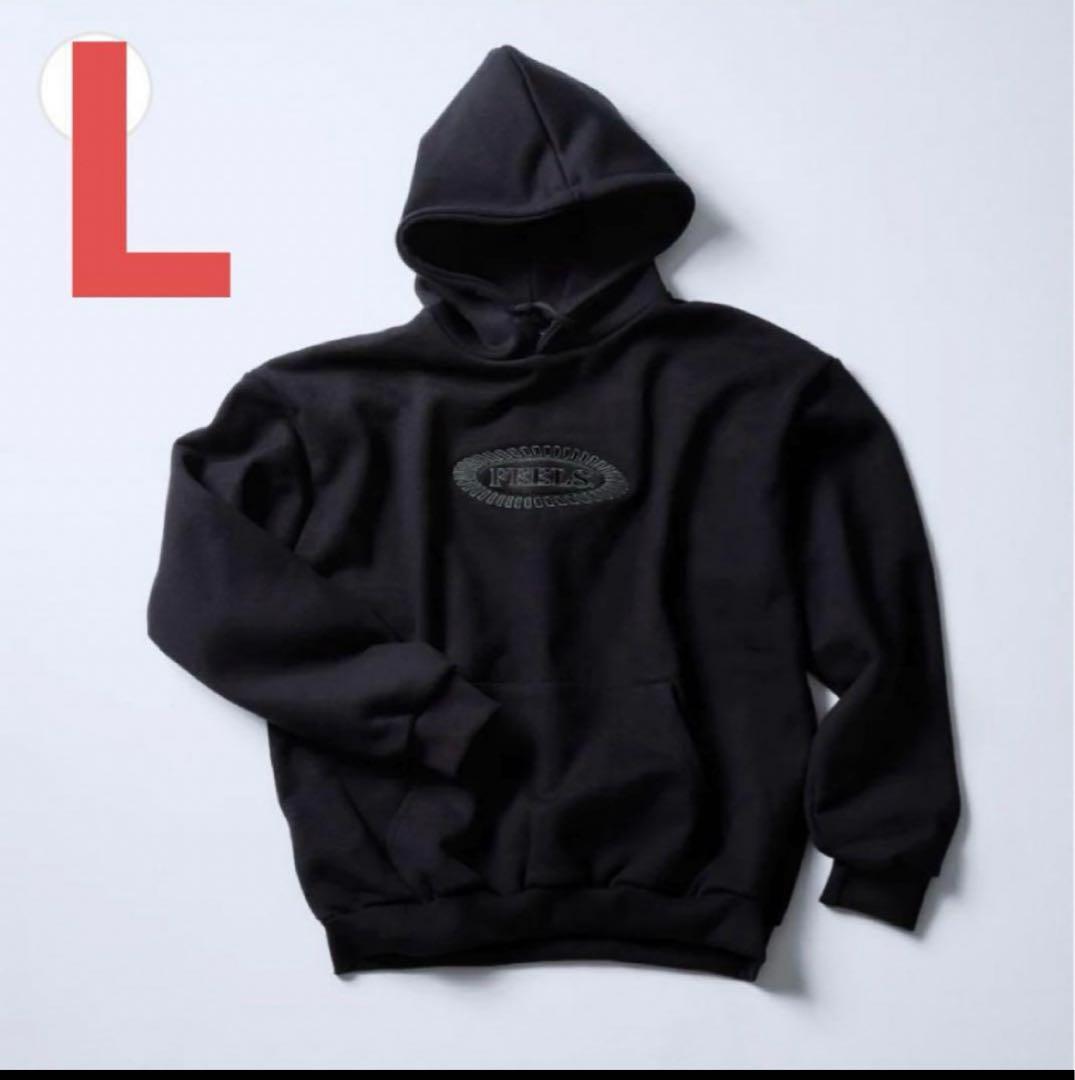 FEELS. HOODIE BLACK 上杉柊平 - メルカリ