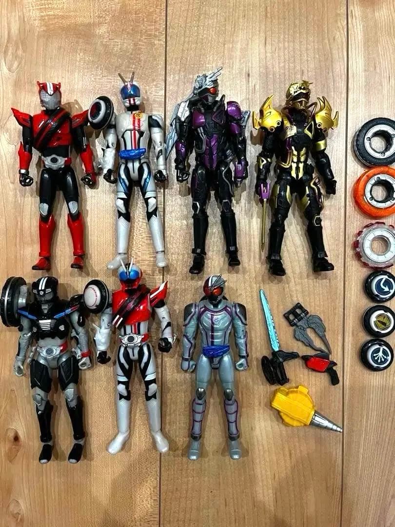 仮面ライダードライブフィギュア7体セットS.H.Figuarts超魔進チェイサー レビュー】S.H.Figuarts 超魔進チェイサー
