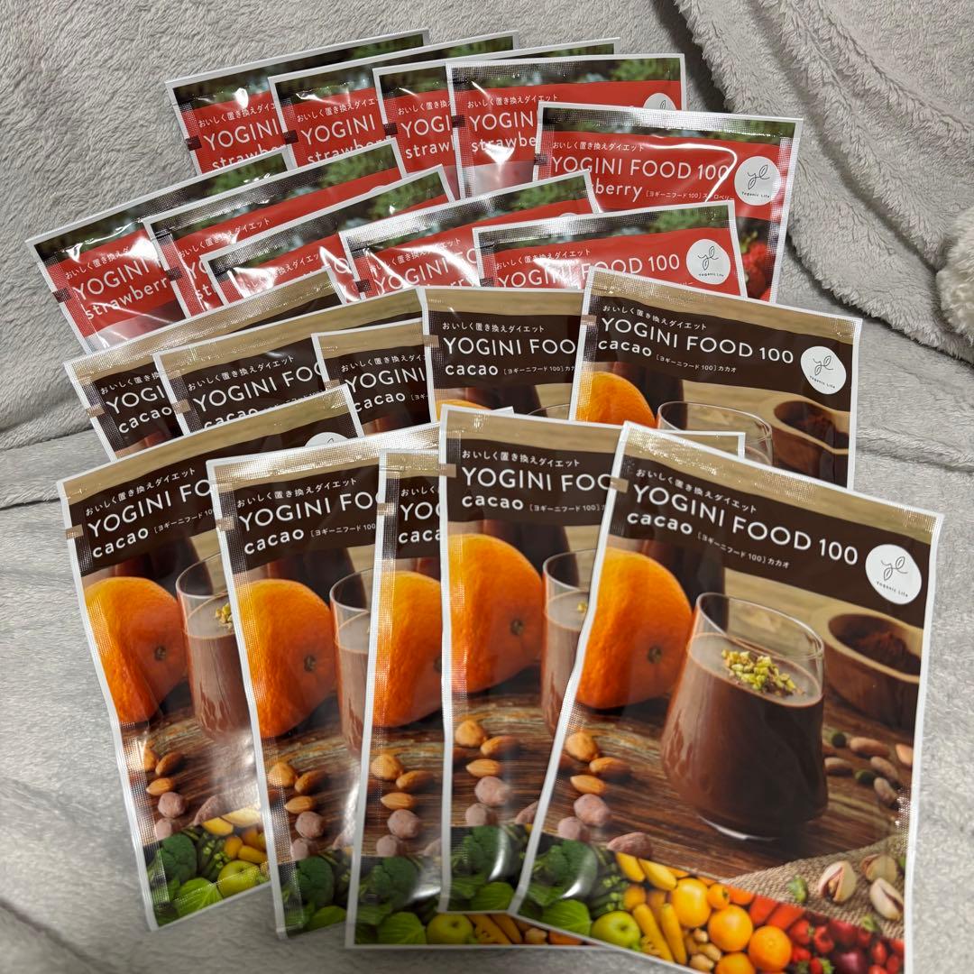 YOGINI FOOD 100 ストロベリー＆カカオ20袋
