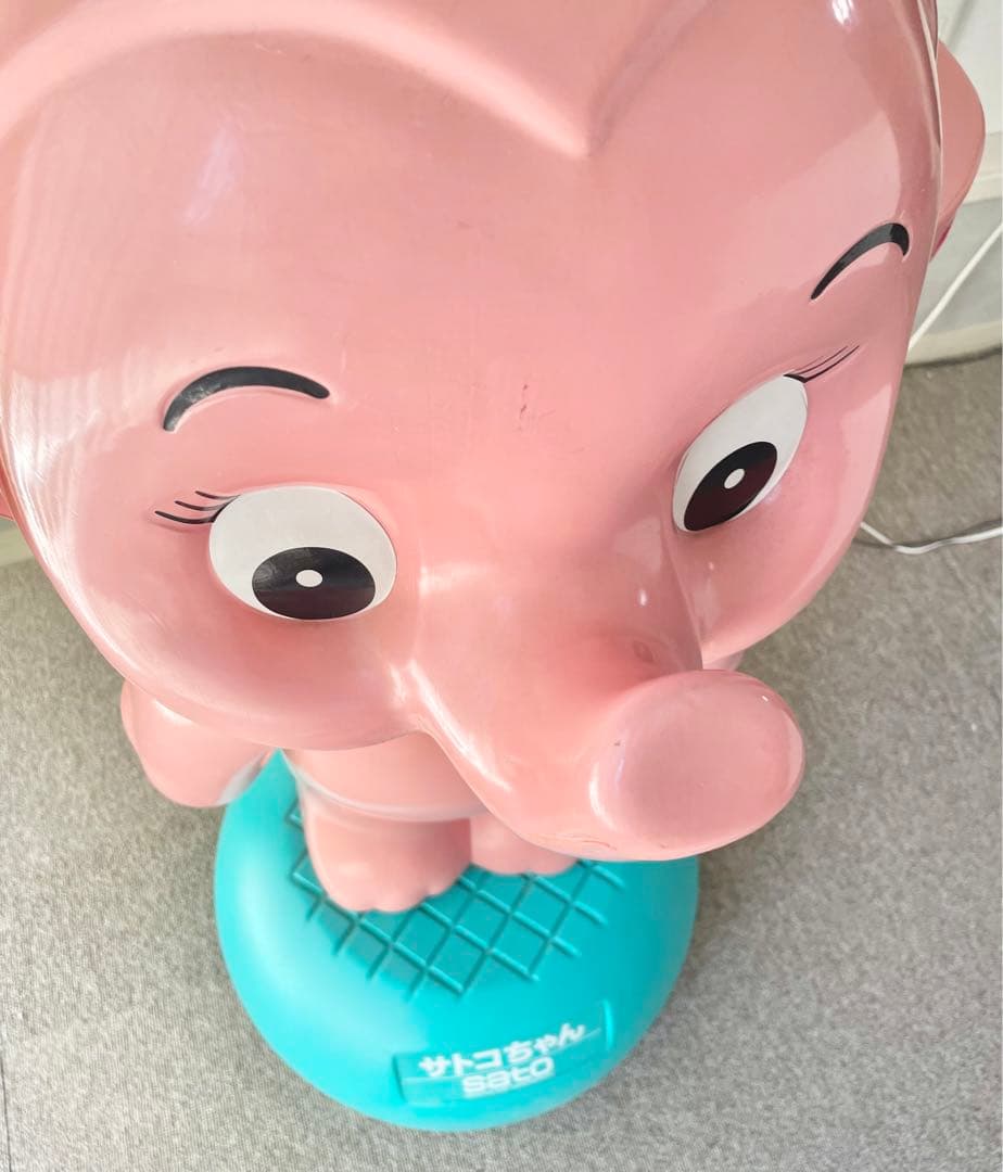 佐藤製薬 サトコちゃん 店頭用 置物 薬局 象 店頭品 SATOKOちゃん