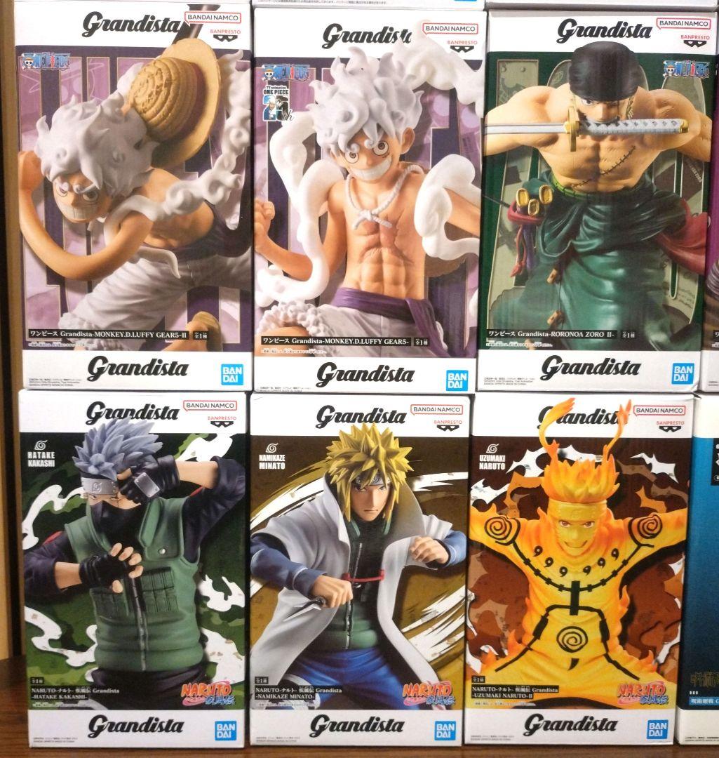 匿名配送】ジャンプ系 プライズフィギュア まとめ売り Grandistaメイン