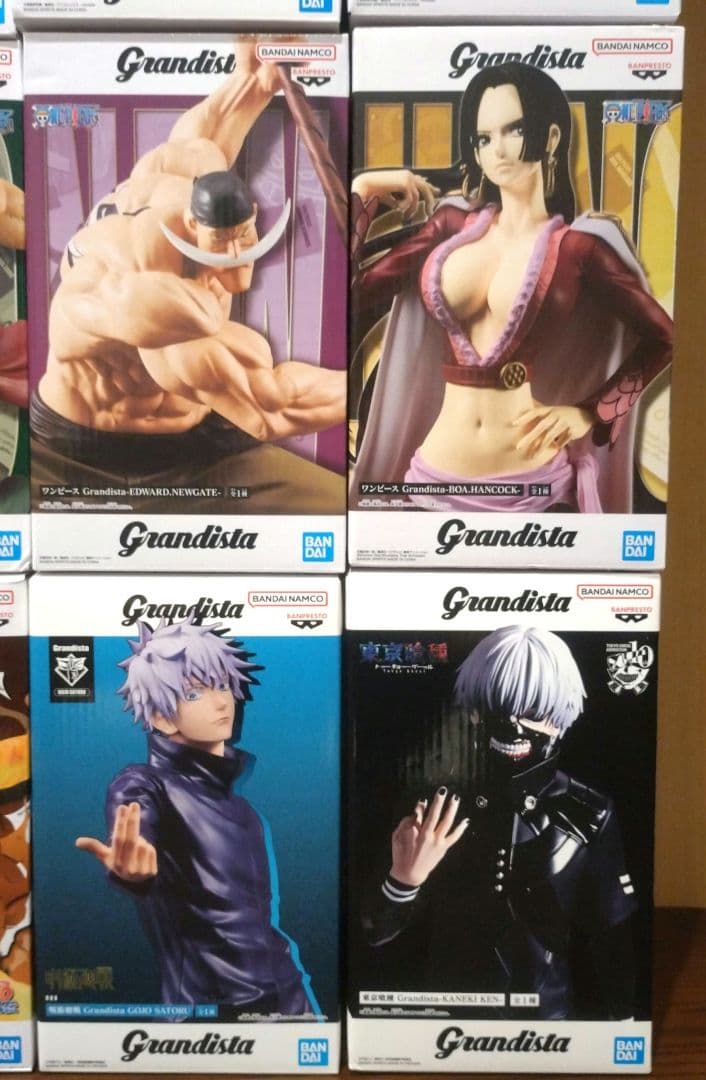 匿名配送】ジャンプ系 プライズフィギュア まとめ売り Grandistaメイン