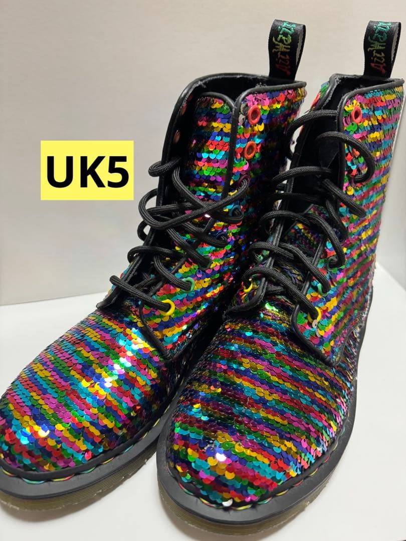 Dr. Martens スパンコール ブーツ