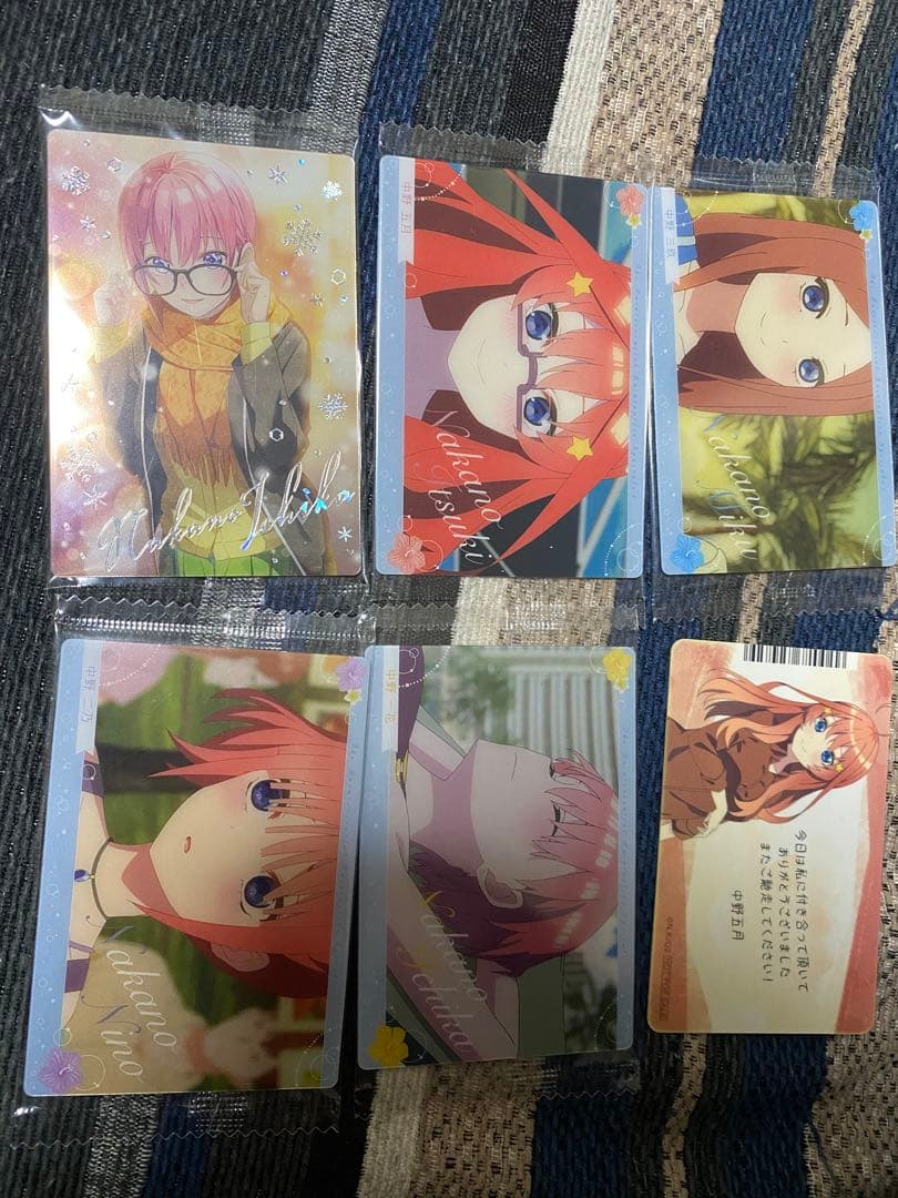 五等分の花嫁 ウエハースカード 中野一花 SP - メルカリ