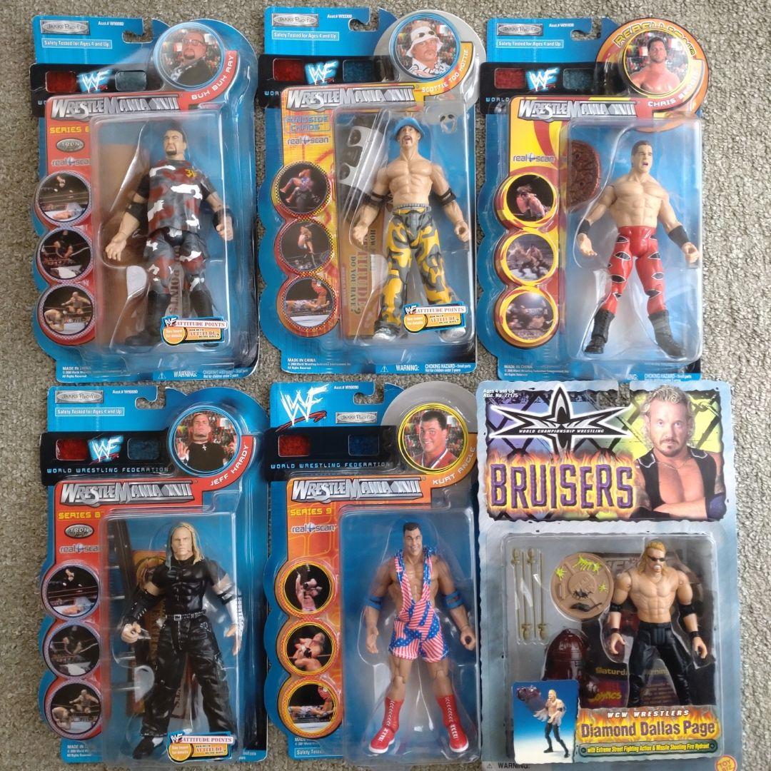 WWE フィギュア 6種セット Amazon.co.jp: Mattel WWEエリートコレクション レッスルマニア