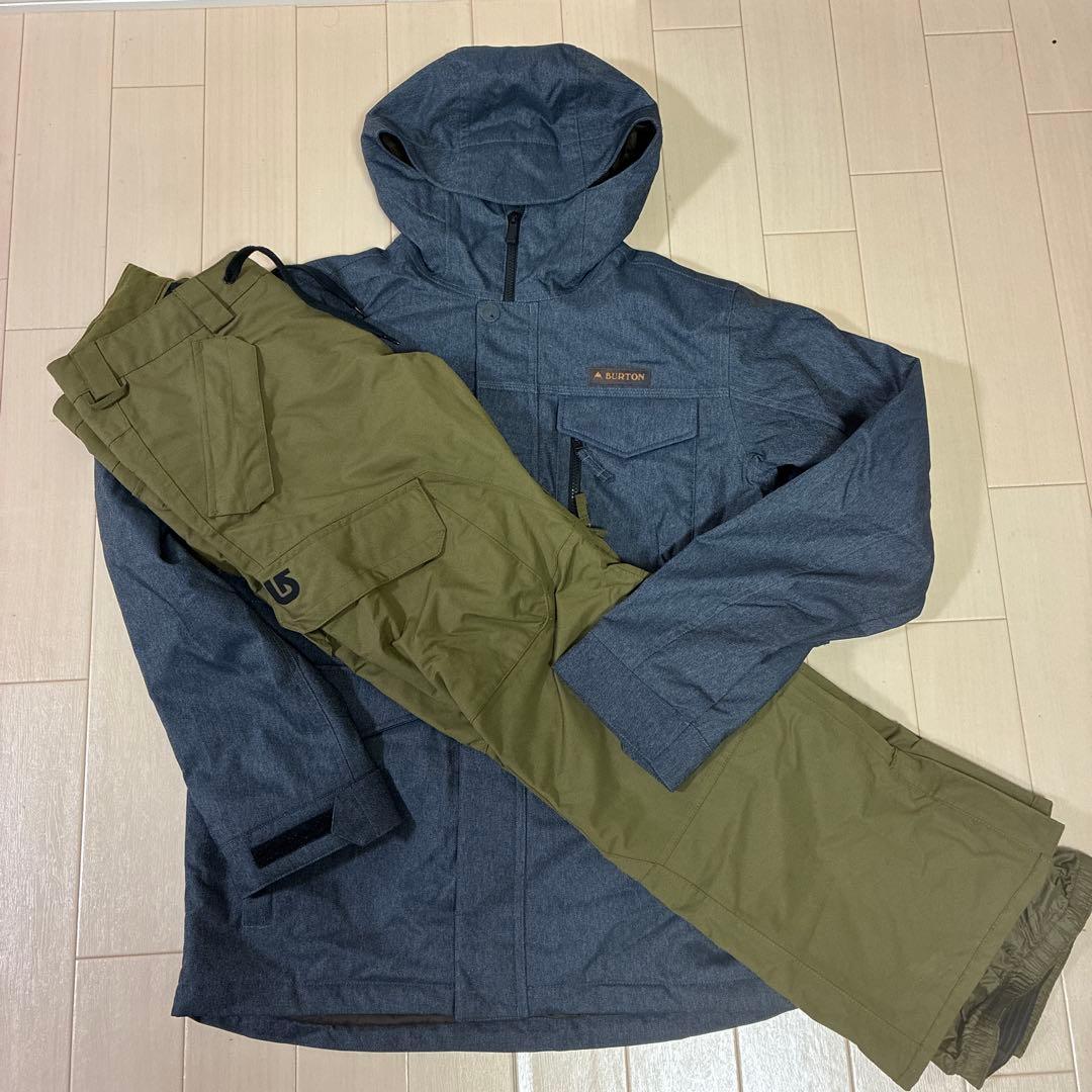 BURTON（バートン）スノーボードウェア上下セットＳサイズ