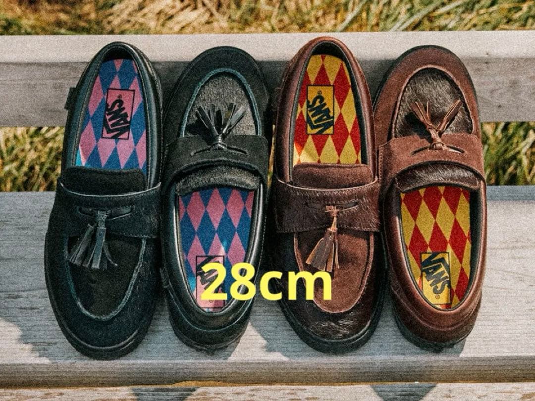 Vans V196CF MIX BLS ローファー 28cm ブラック