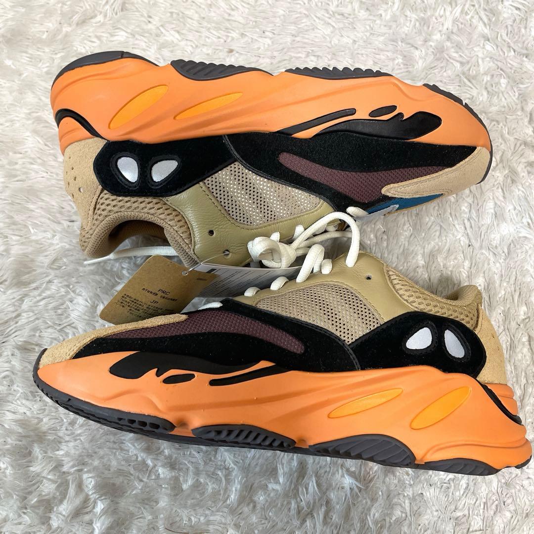 新品 adidas イージーブースト700 アンフレイム アンバー 25.5cm