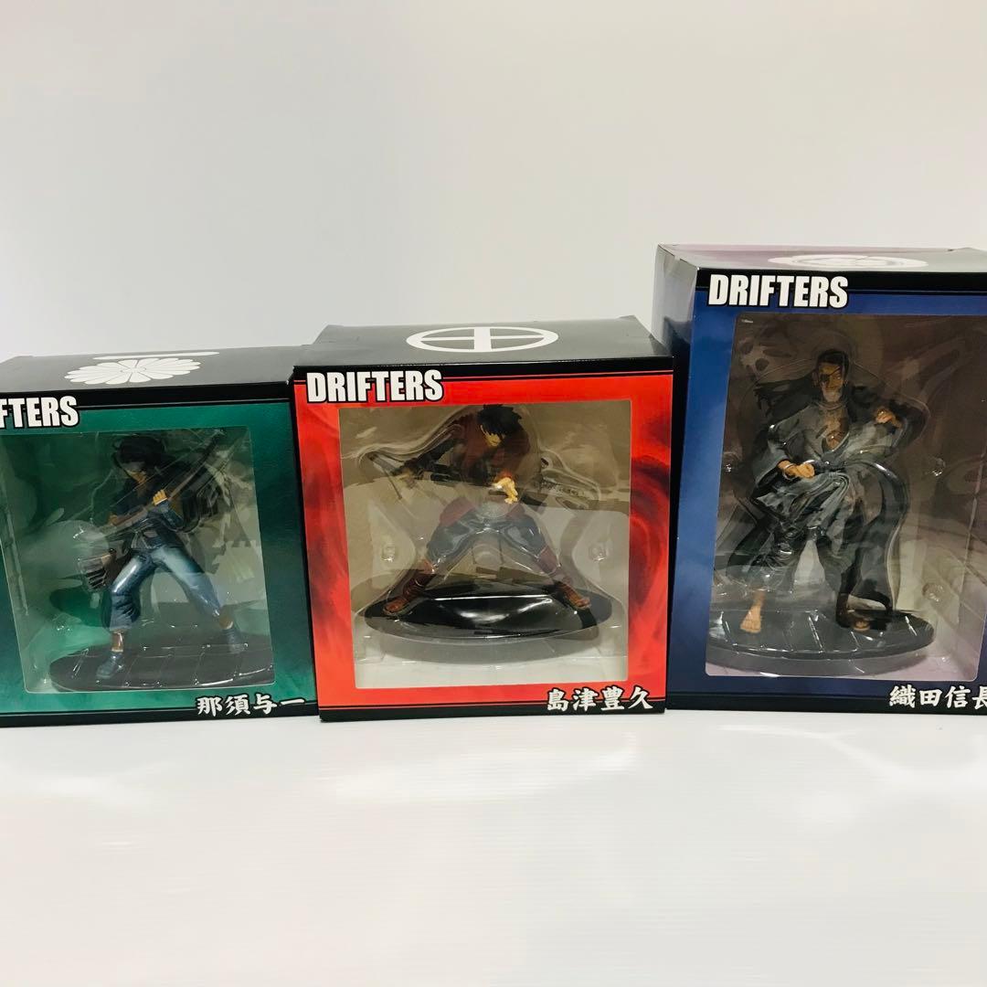 ドリフターズフィギュア 島津豊久、 織田信長、 那須与一、 3体セット