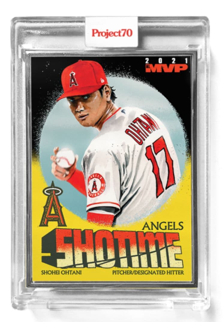 2021 TOPPS PROJECT70 大谷翔平MVP PSA10