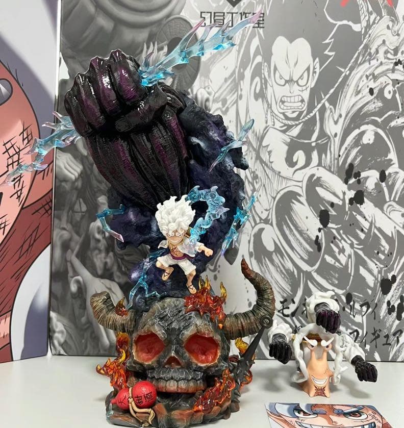 ワンピースOMO ギア5 ルフィニカ ガレージキットガレキ スタチューフィギュア ワンピース NY ギア5 ルフィ ニカ ガレージキット スタチュー