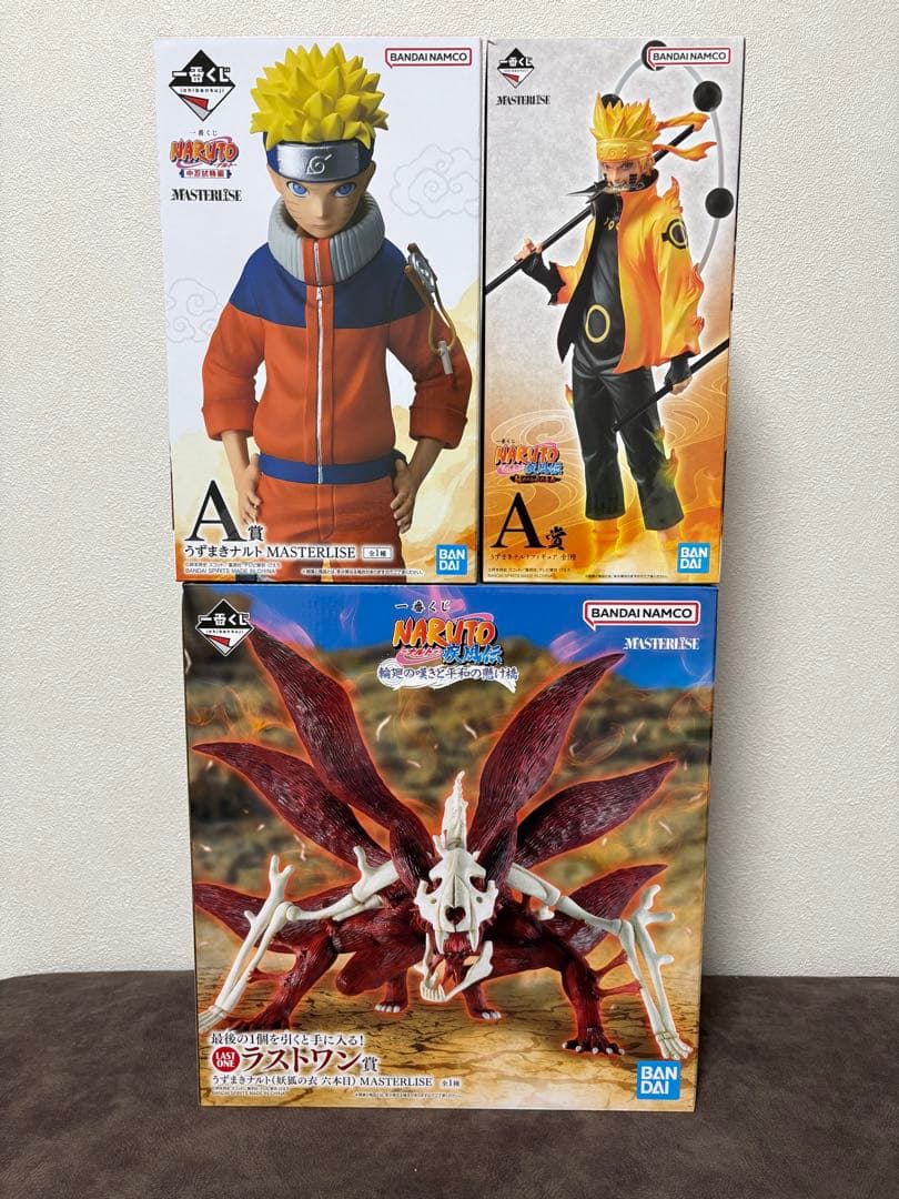 一番くじ　NARUTO うずまきナルト　フィギュアセット