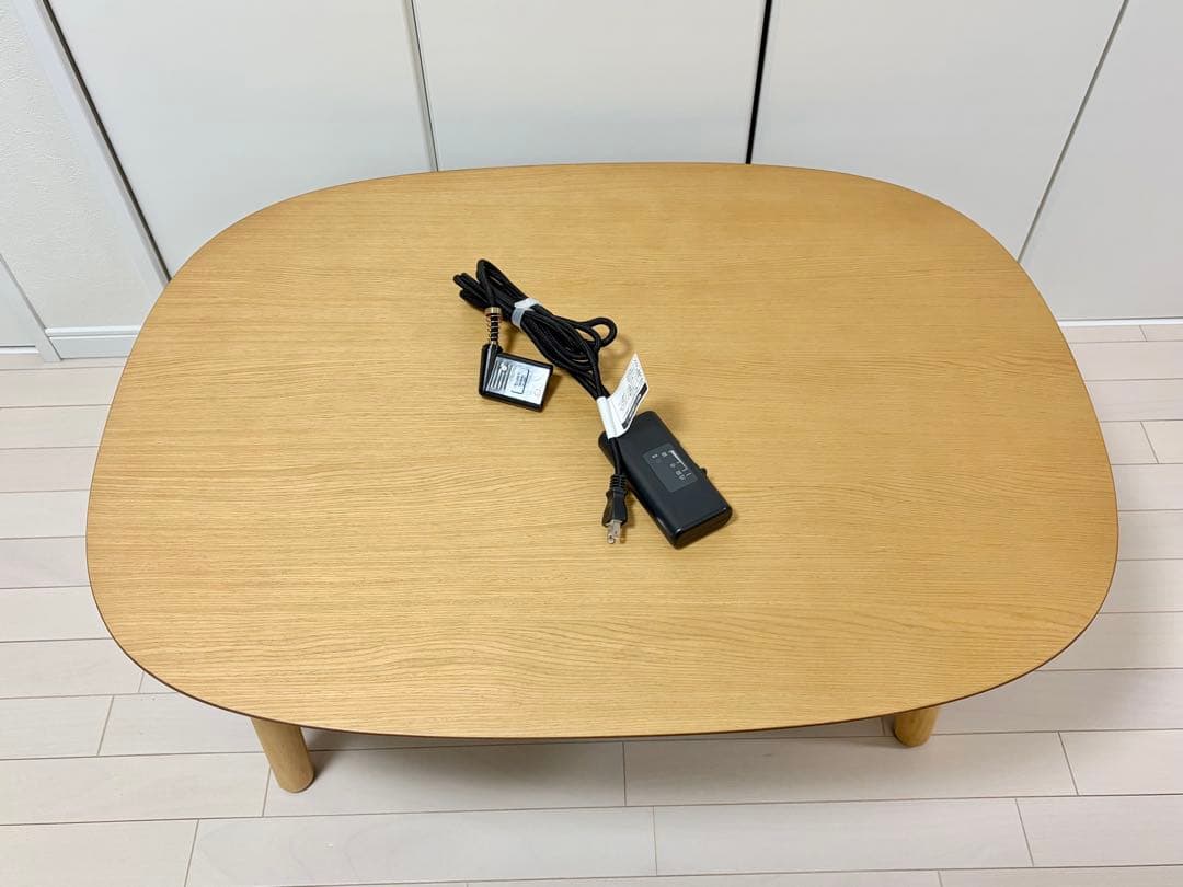 無印良品 楕円こたつ 小 ナチュラル／MJ-KDS3-N 2023年製 - メルカリ