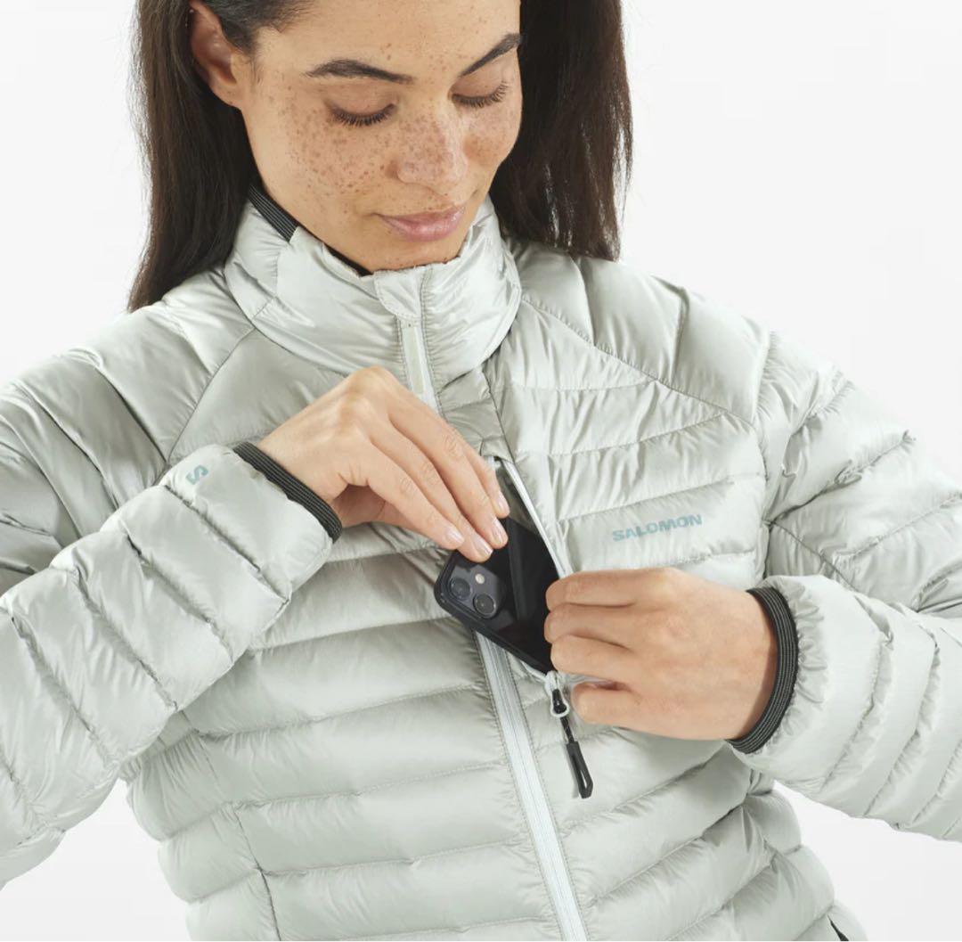 サロモンレディース ELIXIR MICRO DOWN800fill power - メルカリ