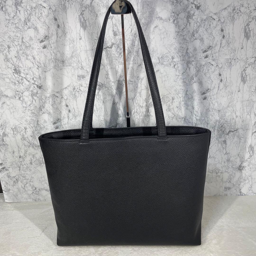 極美品】HushTug ハッシュタグ オールレザー 本革 トートバッグ A4