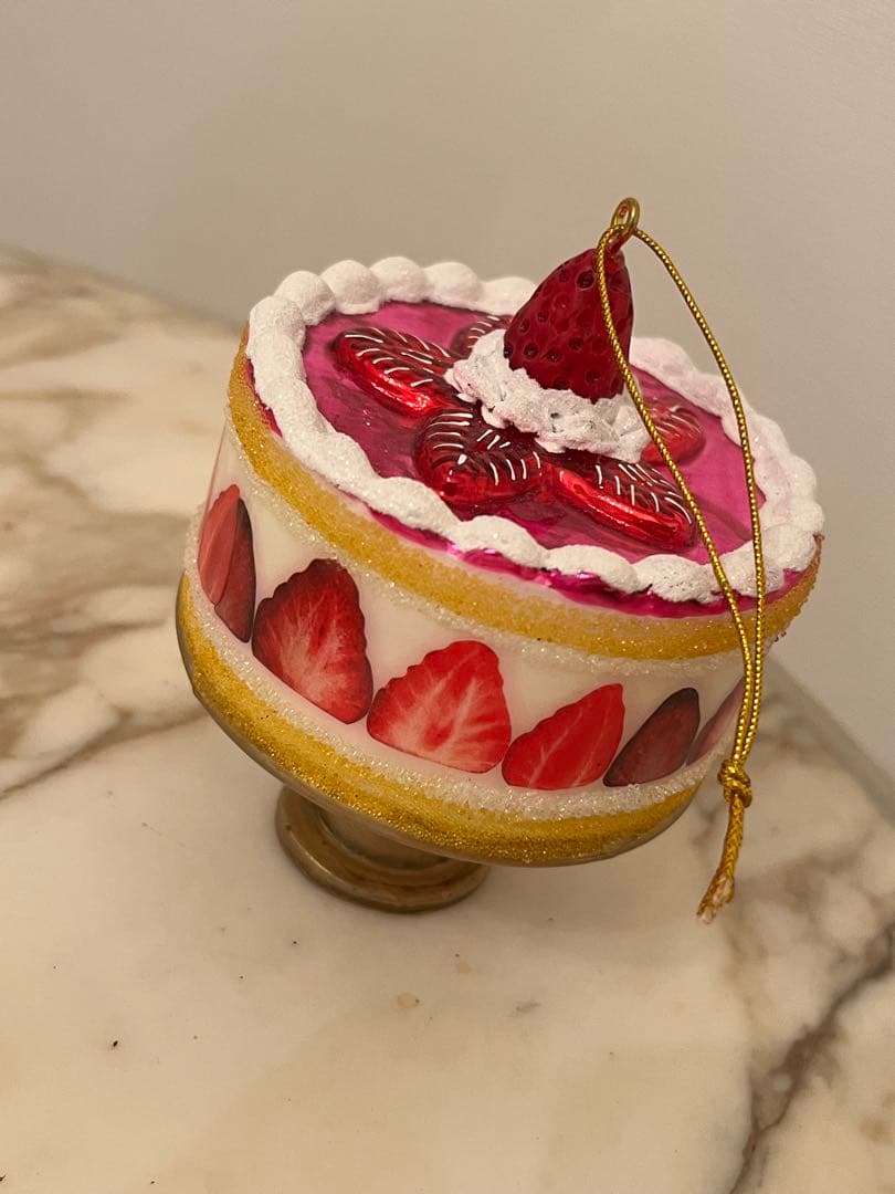 アスティエ　astierdevillatte オーナメント　イチゴ　ケーキ