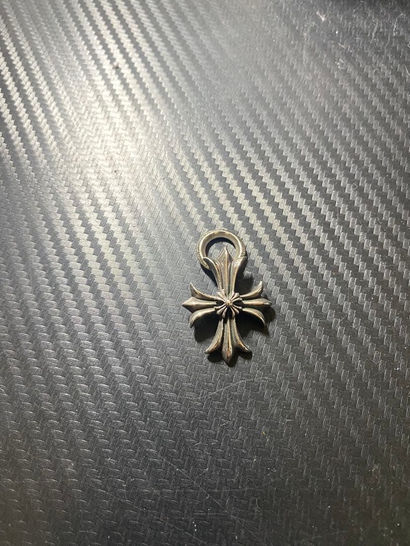 シルバー フラワークロスペンダントクロムハーツ クロムハーツダブルCHクロスペンダントラージ(ネックレス)|クロム