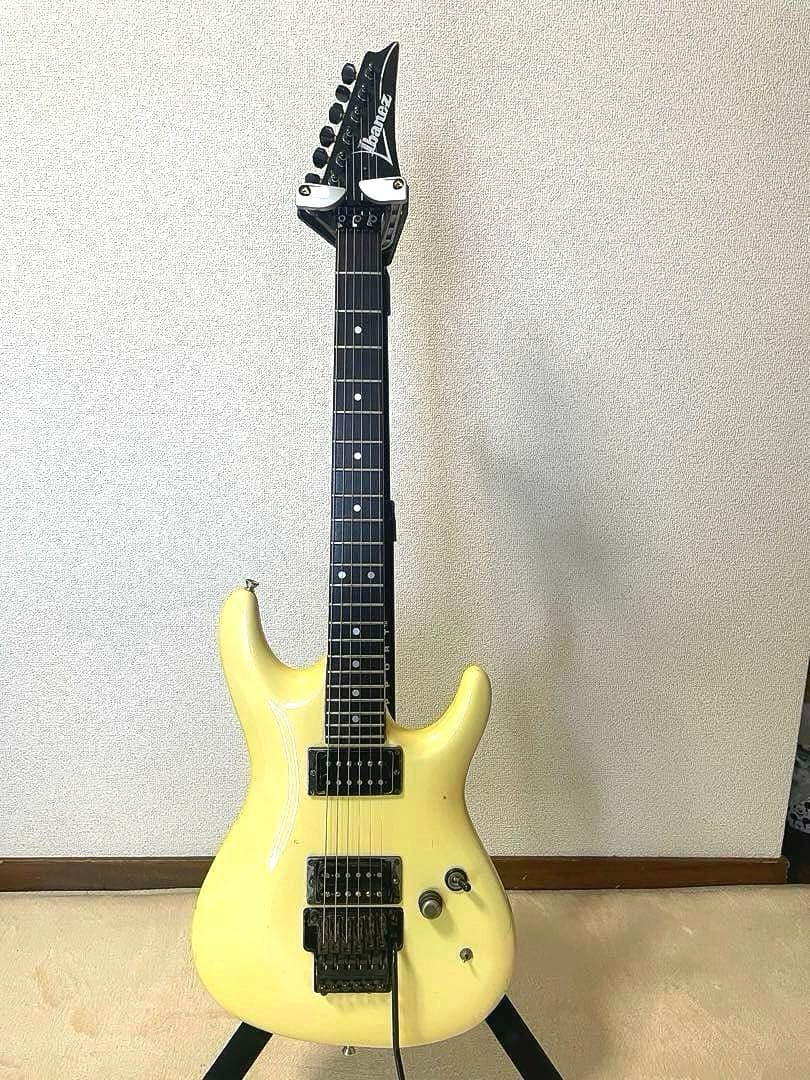 ハ*ー様 Ibanez エレキギター クリーム色 ハムバッカー