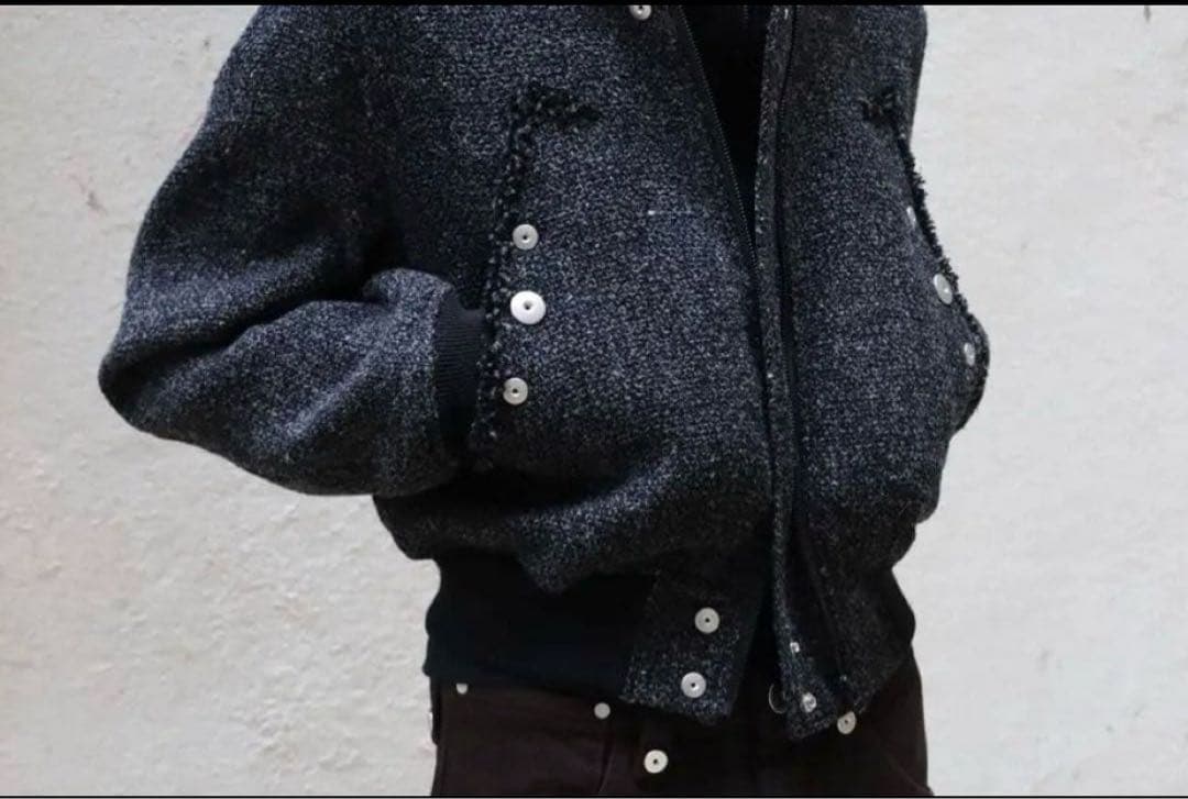 レア】Omar Afridi DOBBY BOMBER BLOUSON 46 - メルカリ