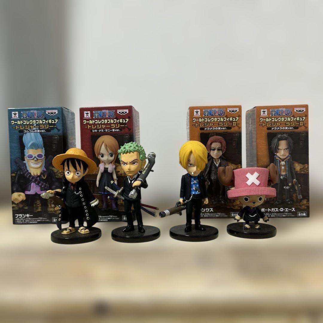 ワンピース　ワーコレフィギュア　8点セット