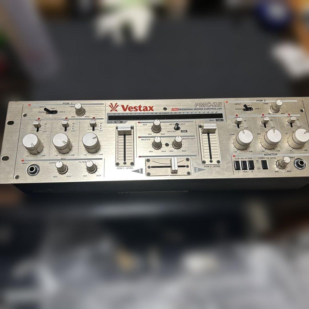 Vestax PMC-25 DJミキサー 中古品】Vestax/DJミキサー/PMC-25 -DJ機材アナログレコード専門店