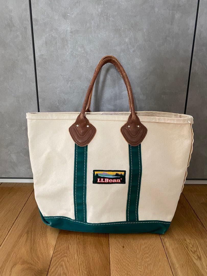 LLBean グリーン トートバッグ