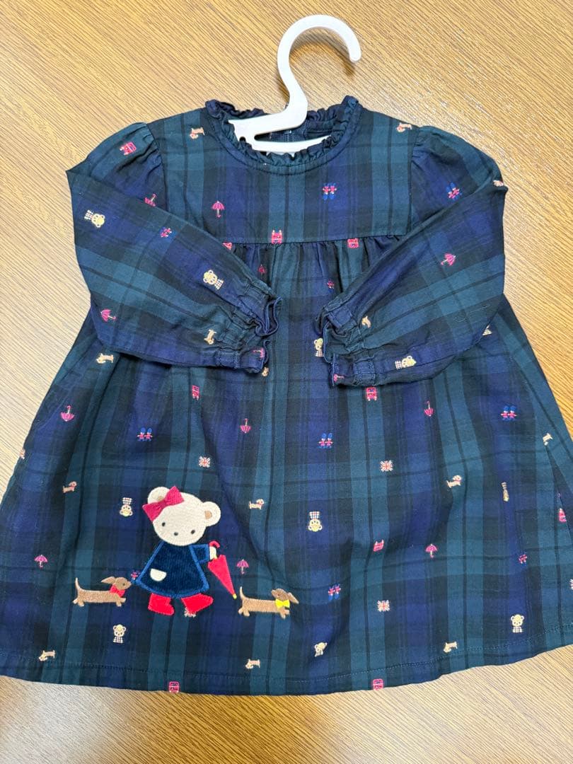 ファミリア　ワンピース　80 ファミリア 80㎝ ワンピース - メルカリ