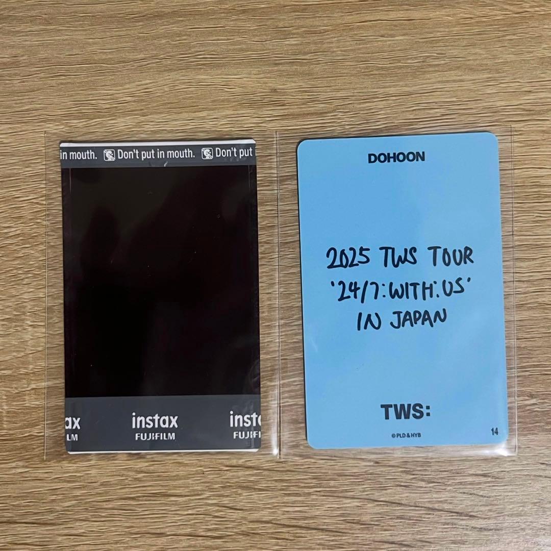 TWS DOHOON ドフン トレカ チェキ - メルカリ