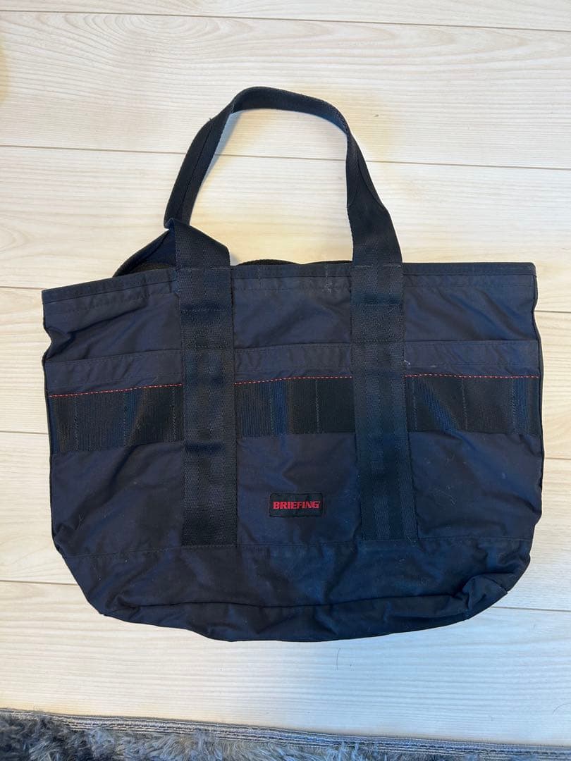 BRIEFING ブラック トートバッグ