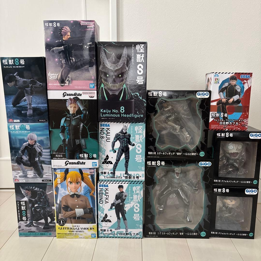怪獣8号 フィギュア14体セット まとめ売り
