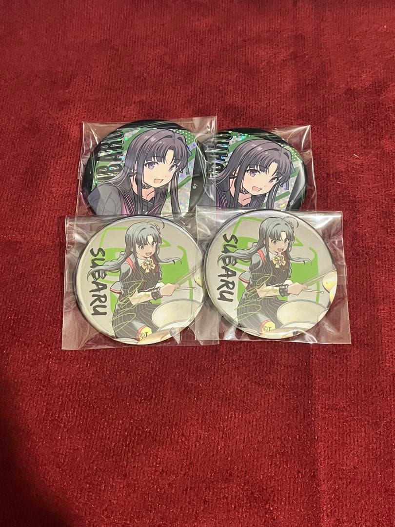 ガールズバンドクライ 咆哮の奏缶バッジ 安和すばる 4点 ガルクラ展