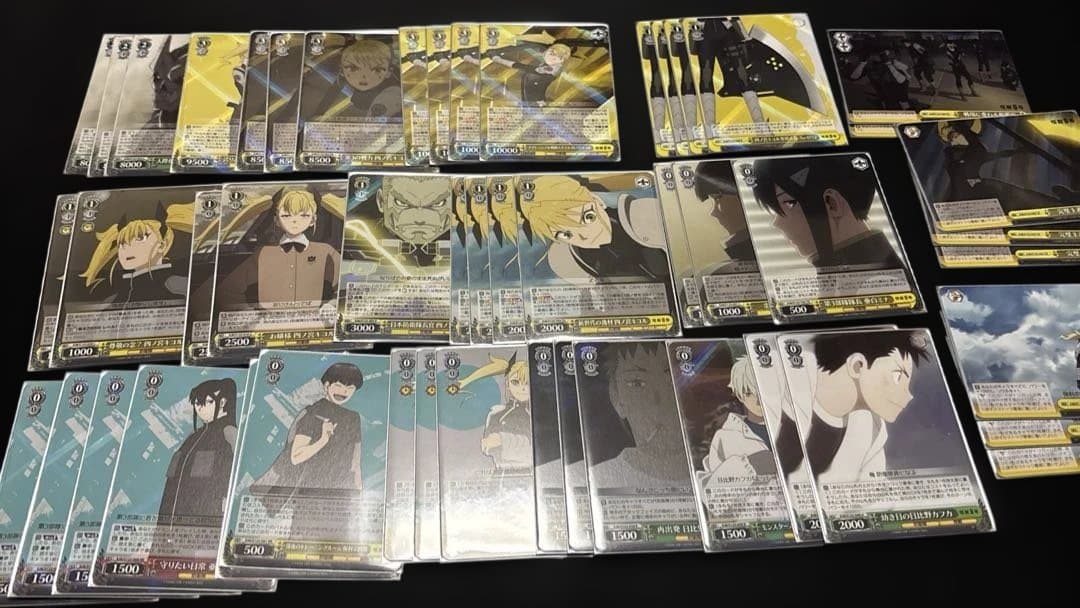 値下げ交渉可【調整パーツ増やしました】ヴァイスシュバルツ　怪獣8号　8枝デッキ トライアルデッキ 怪獣8号 ｜ ヴァイスシュヴァルツ｜Weiβ Schwarz