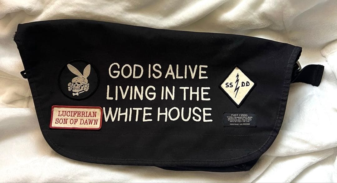 fuct ファクト SSDD ショルダーバック メッセンジャーバック - メルカリ