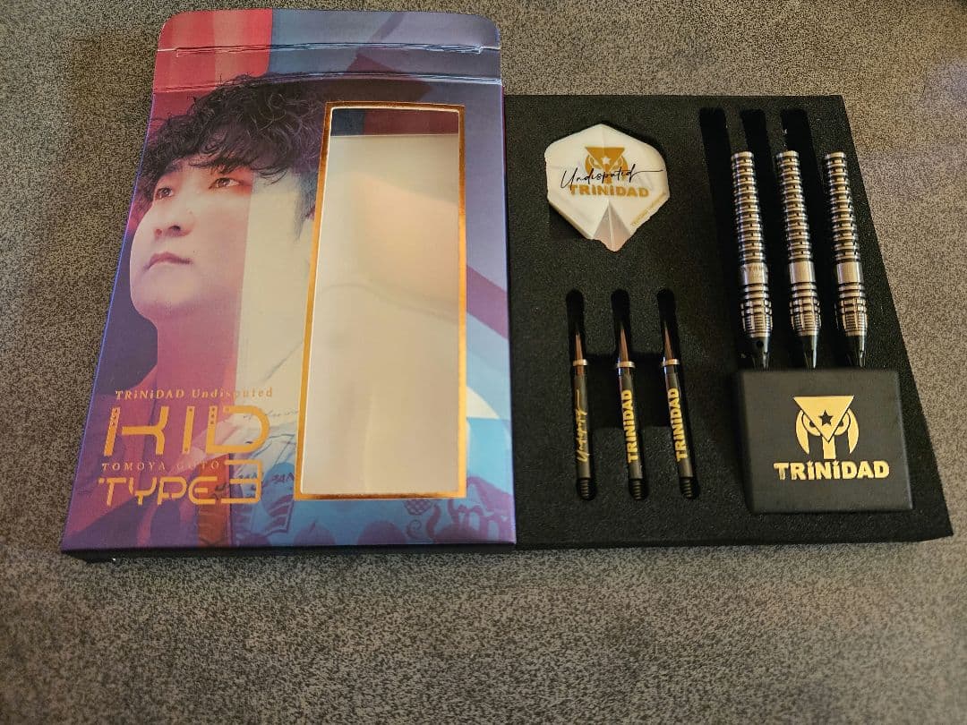 TRINIDAD KID TYPE 3 後藤智弥 ソフトダーツ トリニダード キッド3 エボ TRiNiDAD KID TYPE3 EVO 後藤智弥 ダーツ