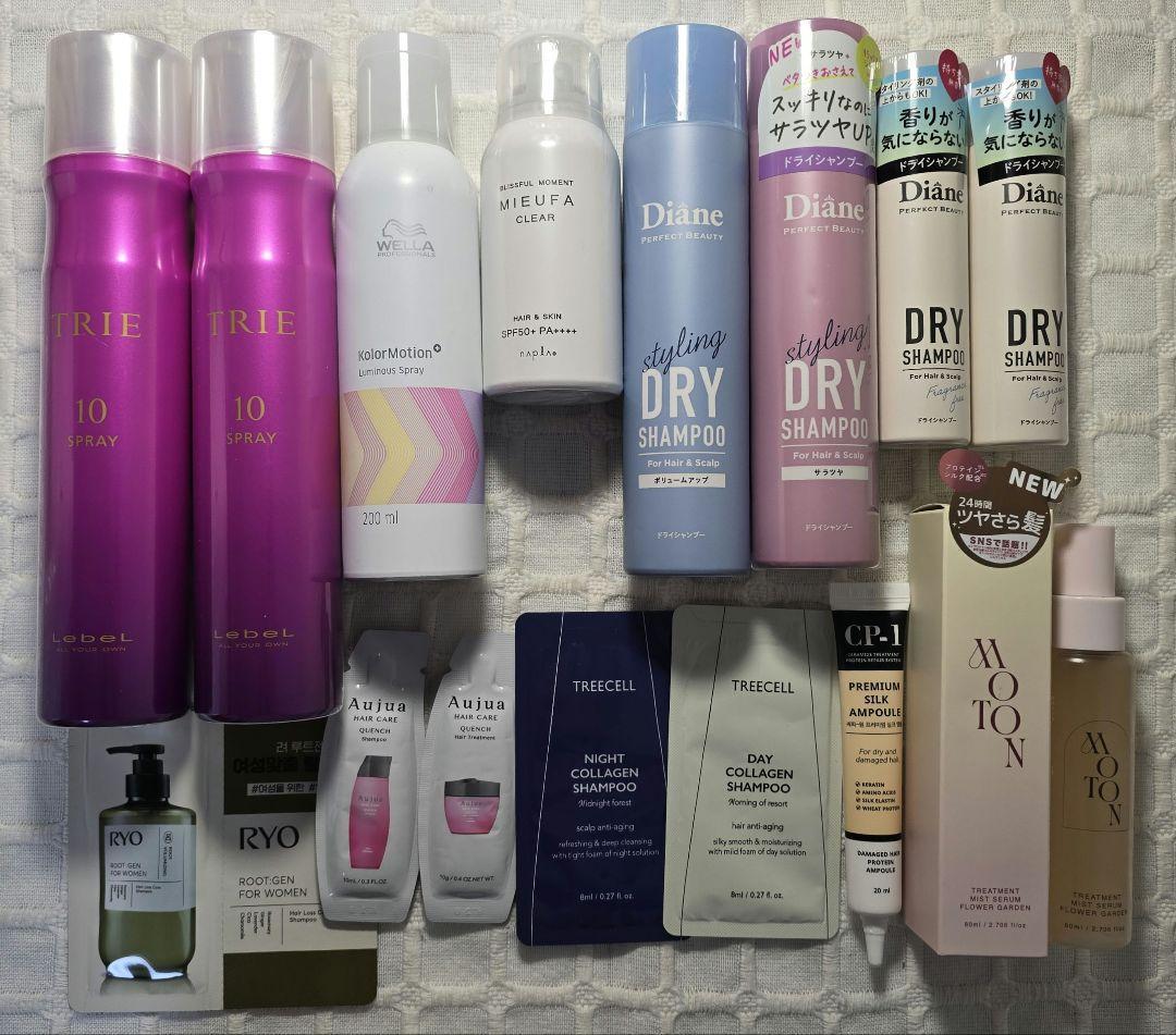 ヘアスプレー トリートメント ドライシャンプー まとめ売り