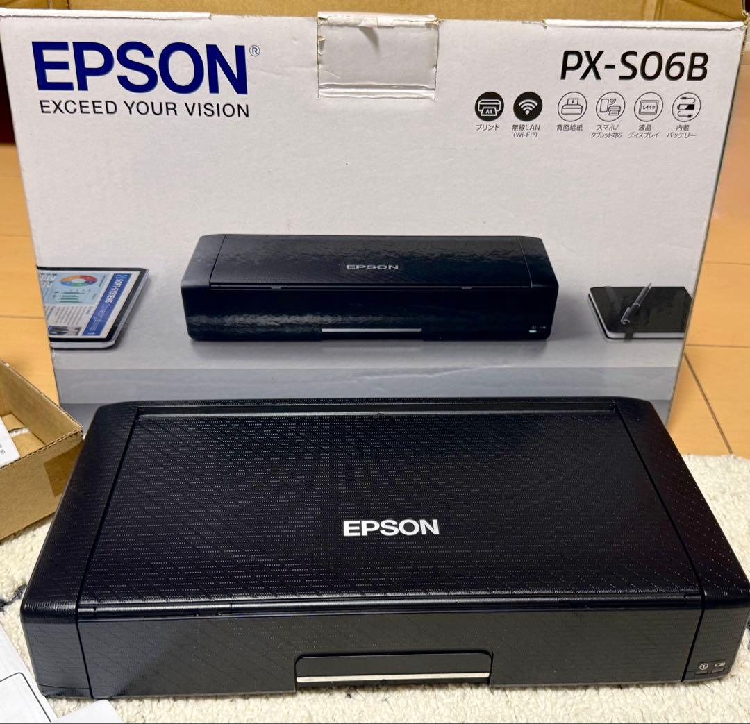 EPSON PXーS06B モバイルプリンター