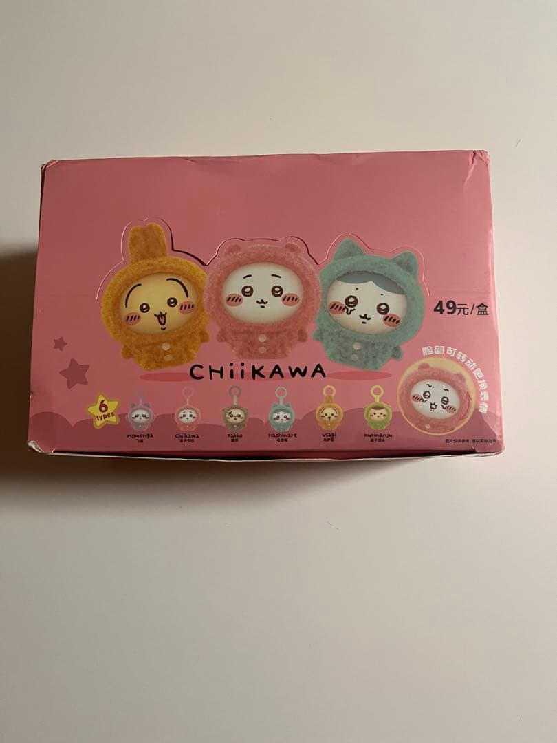 ちいかわ MINISO フェイスチェンジ マスコットフィギュア 6種コンプセット